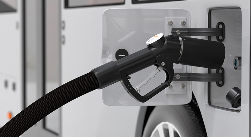 WEH® Fuelling Nozzle TK17 H2 35 MPa High-Flow